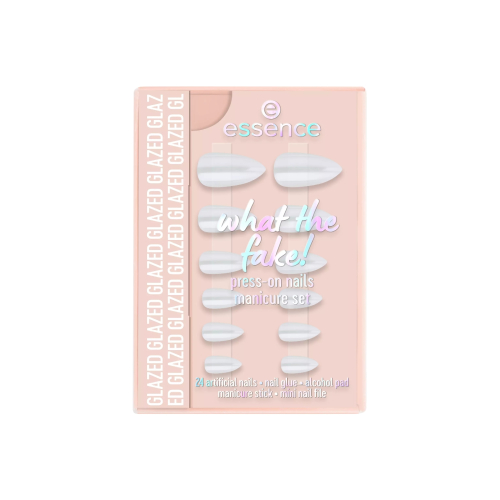 essence - Press-on false nails What the Fake! - 01: Glazed