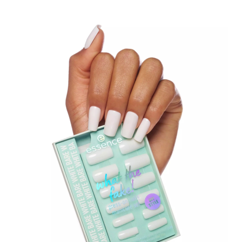 essence - Press-on false nails What the Fake! - 04: Bare White