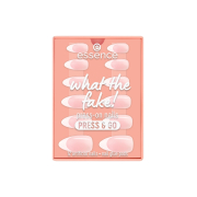 essence - Press-on nails Press-on What The Fake! Press & Go - 01: French Nails