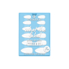 essence - Press-on nails Press-on What The Fake! Press & Go - 02: Bare White