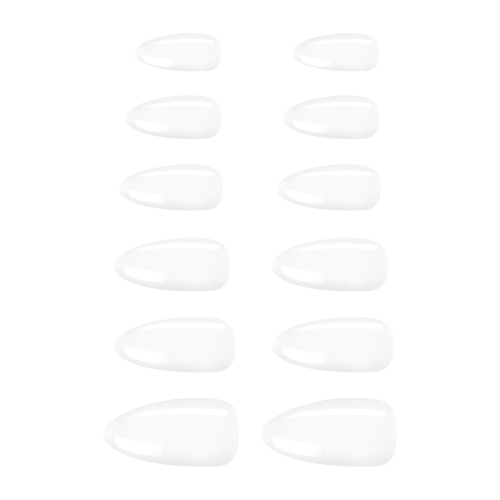 essence - Press-on nails Press-on What The Fake! Press & Go - 02: Bare White