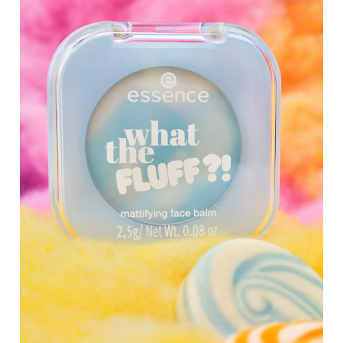 essence - *What The Fluff?!* - Mattifying Facial Balm On Cloud Candy