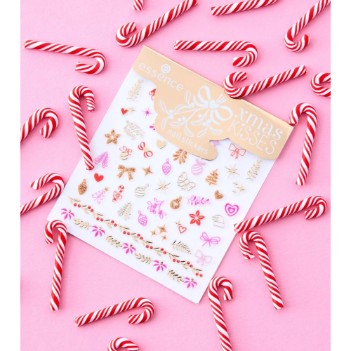 essence - *Xmas Kisses* - Nail Stickers - Mistletoe Magic, Stick Around!