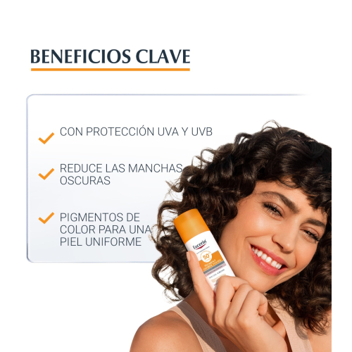 Eucerin - Tinted Fluid Sunscreen SPF50+ Pigment Control - Clear