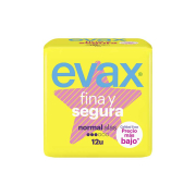 Evax - Normal compresses wings Fina y Segura - 12 units