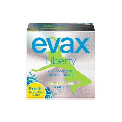 Evax - Normal pads without wings Liberty - 12 units