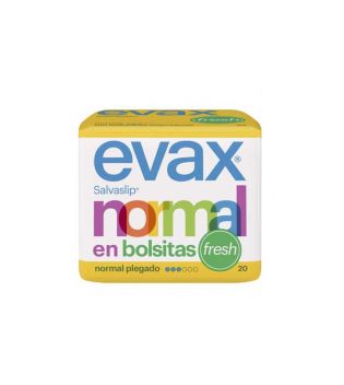 Evax - Normal fresh panty liner in bags - 20 units