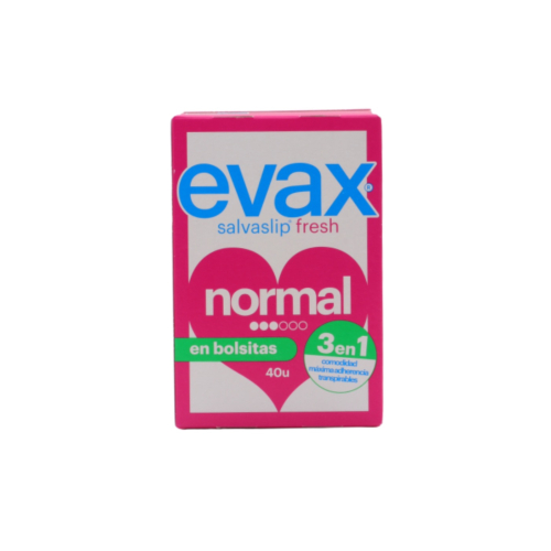 Evax - Normal panty liner folded in sachets - 40 units