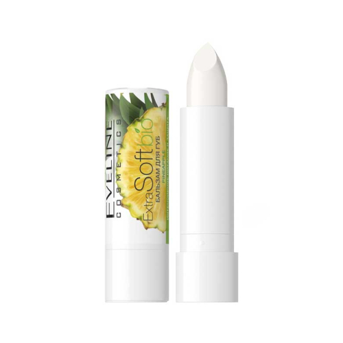 Eveline Cosmetics - Lip Balm Extra Soft Bio - Pineapple