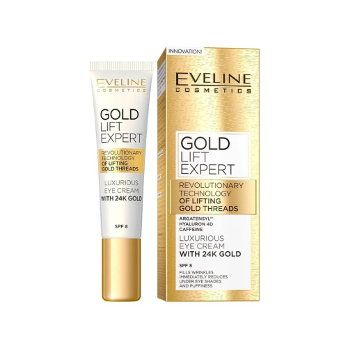 Eveline Cosmetics - Eye and eyelid contour cream Gold Lift Expert