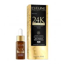 Eveline Cosmetics - Anti-wrinkle serum-ampoule with snail slime and caviar extract 24K Snail & Caviar