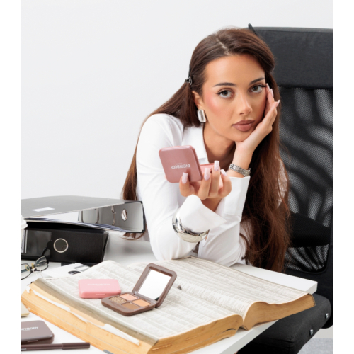 Everybody London - *Back to the Office* - Powder Blush Baked Blush - Dusty Pink