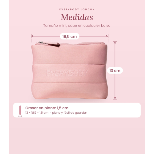 Everybody London - *Beauty to Go - Mini makeup bag - Blush&Go!