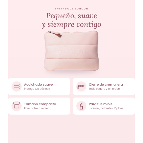 Everybody London - *Beauty to Go - Mini makeup bag - Pink&Go!