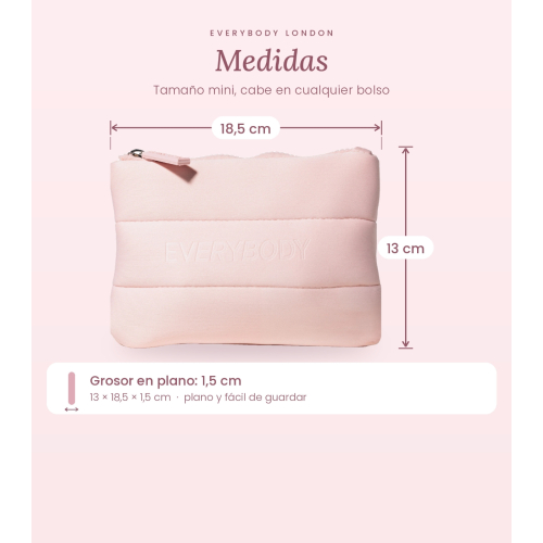Everybody London - *Beauty to Go - Mini makeup bag - Pink&Go!