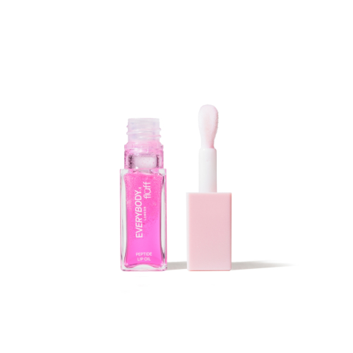 Everybody London - *Fluff Collection* - Lip Oil with Peptides - Pink Rush