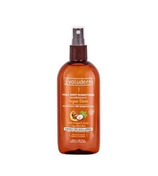 Evoluderm - Pre-shampoo nourishing oil Argan Divin - Dry and damaged hair