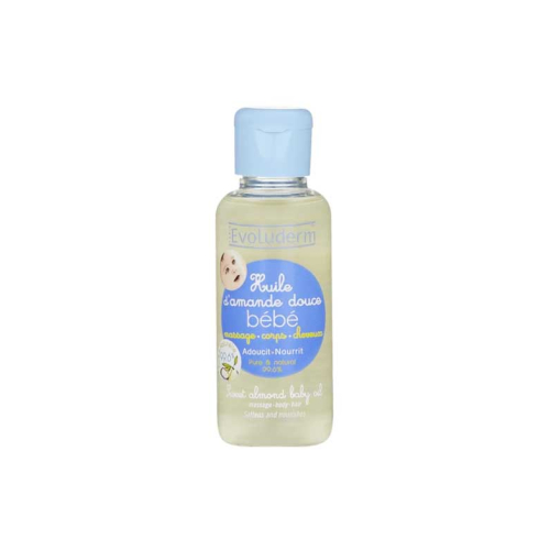Evoluderm - Sweet almond baby oil 100ml