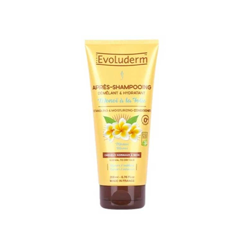 Evoluderm - Moisturizing conditioner Monoï à la Folie 200ml - Normal to dry hair
