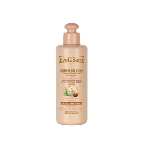 Evoluderm - Ultra repairing leave-in conditioner Délice de Karité 200ml - Long and delicate hair