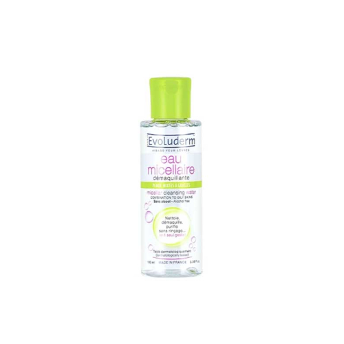 Evoluderm - Micellar water 100ml - Combination to oily skin