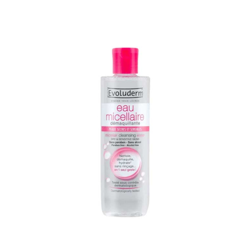 Evoluderm - Micellar water 250ml - Dry and sensitive skin