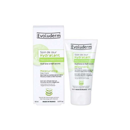 Evoluderm - Moisturizing facial cream 50ml - Normal to combination skin