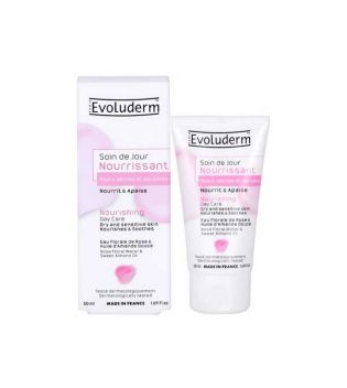 Evoluderm - Nourishing facial cream 50ml - Dry and sensitive skin