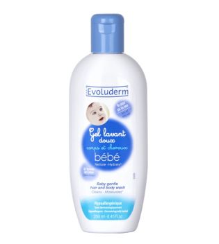 Evoluderm - Gentle bath gel for babies - 250ml