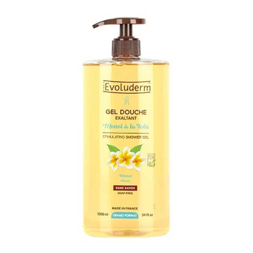 Evoluderm - Stimulating shower gel - Monoï a la Folie - 1000ml