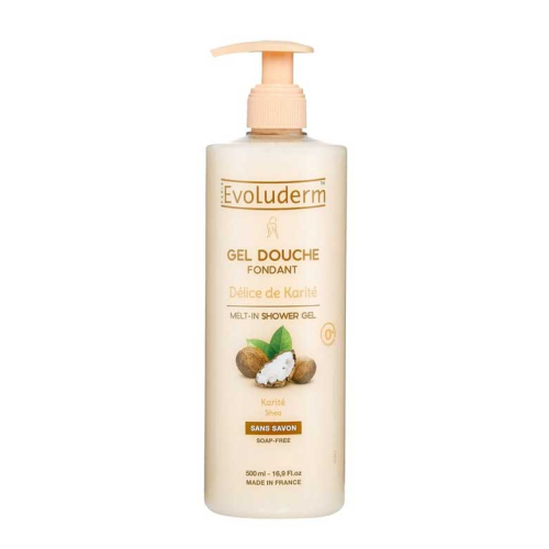 Evoluderm - Fonding shower gel - Délice de Karité - 500ml