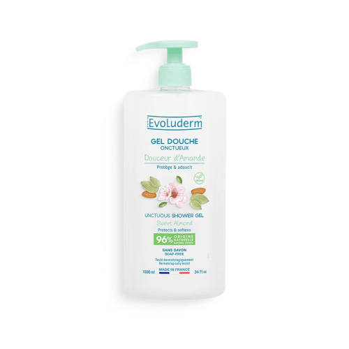 Evoluderm - Gentle shower gel - Douceur d'Amande - 1000ml