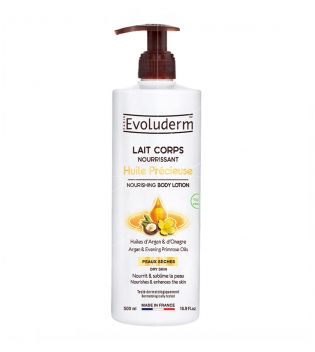 Evoluderm - Nourishing body milk - Huile Précieuse - 500ml
