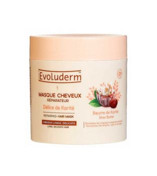 Evoluderm - Repairing hair mask Délice de Karité - 500ml