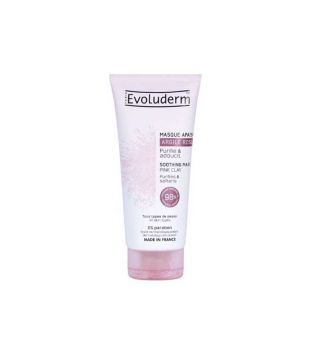 Evoluderm - Soothing face mask - Pink clay
