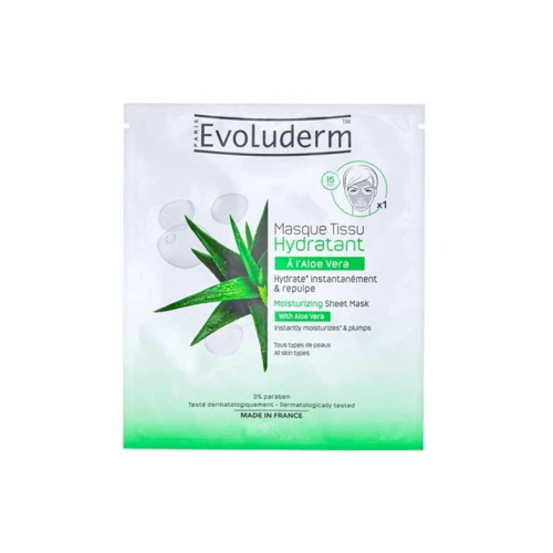 Evoluderm - Moisturizing face mask - Aloe vera
