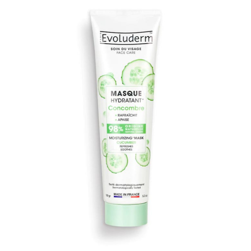 Evoluderm - Moisturizing facial mask - Cucumber
