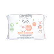Evoluderm - Extra soft cleaning wipes for babies 72 uts