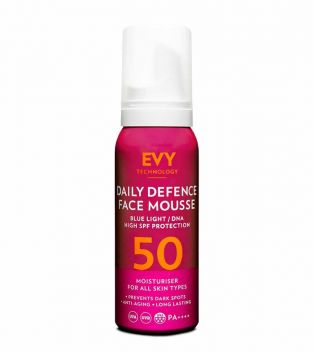 Evy Technology - Facial Mousse Daily Defence SPF50