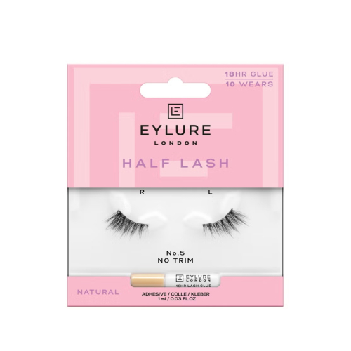 Eylure - False Eyelashes Half Lash Natural - 5