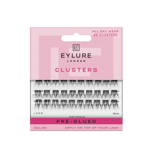 Eylure - Individual False Eyelashes Clusters Pre-Glued - Long