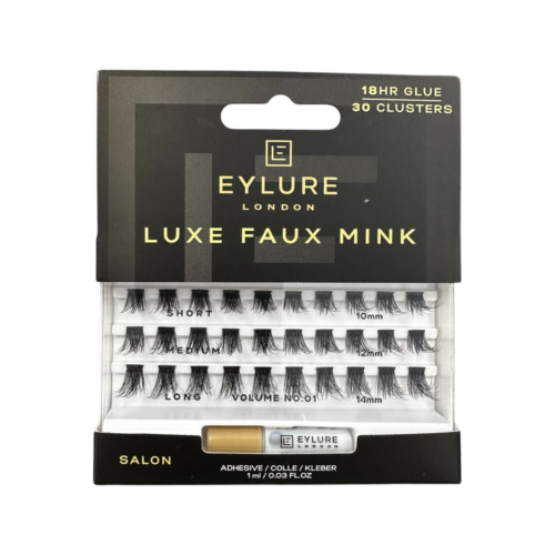 Eylure - Individual False Eyelashes Luxe Faux Mink - Salon