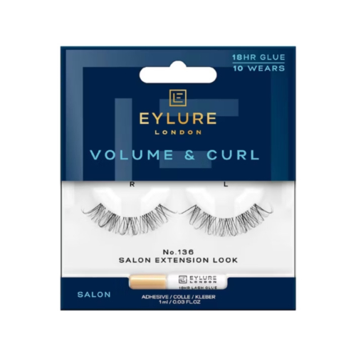 Eylure - False Eyelashes Volume & Curl - 136