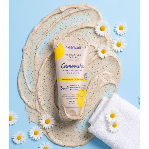Flor de Mayo - 3-in-1 Face Mask Camomila