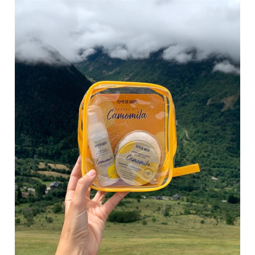 Flor de Mayo - Facial cleansing set Travel Kit Chamomile