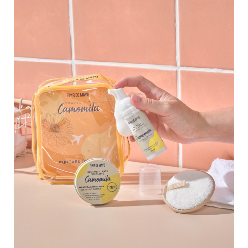Flor de Mayo - Facial cleansing set Travel Kit Chamomile