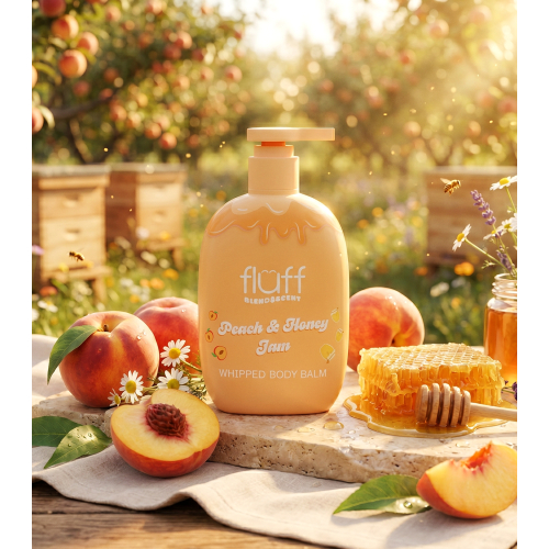 Fluff - *Blend & Scent* - Body balm - Peach Honey Jam