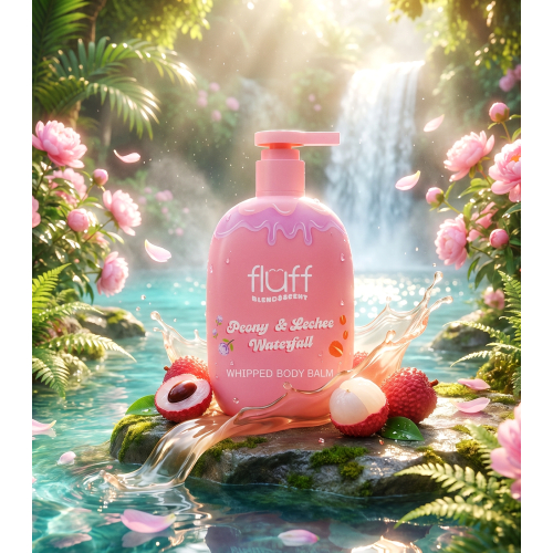 Fluff - *Blend & Scent* - Body balm - Peony & Lechee Waterfall