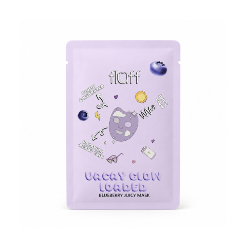 Fluff - *Blend & Scent* - Facial mask - Blueberry Juicy