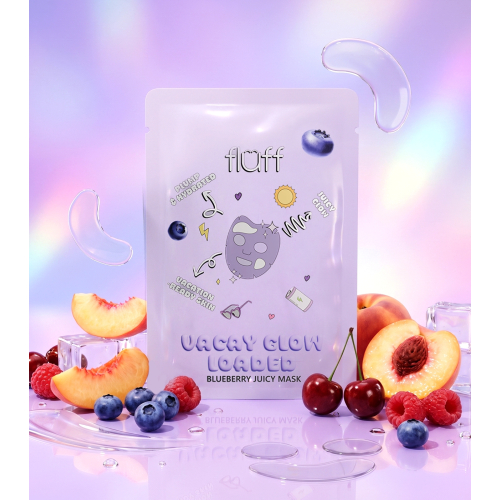 Fluff - *Blend & Scent* - Facial mask - Blueberry Juicy